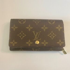 LOUIS VUITTON Monogram Porte-Monnaie Tresor Wallet